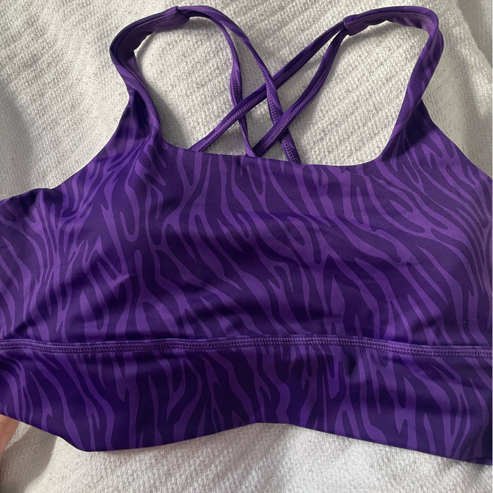 Constantly Varied Gear Purple Safari Sports Bra